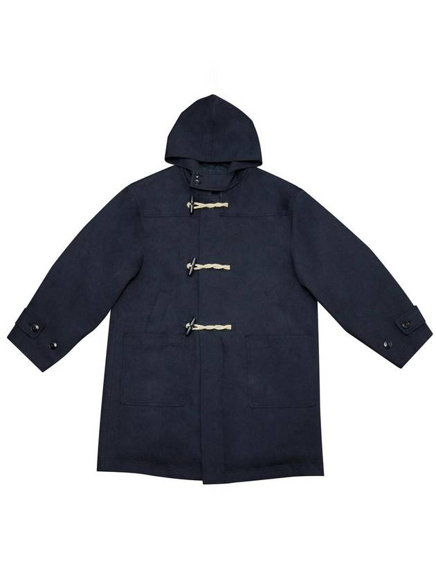 Oversized Duffel Coat Navy - IFELSE - BALAAN 2