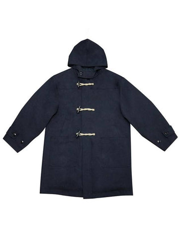 Oversized Duffel Coat Navy MCO2007 - IFELSE - BALAAN 1