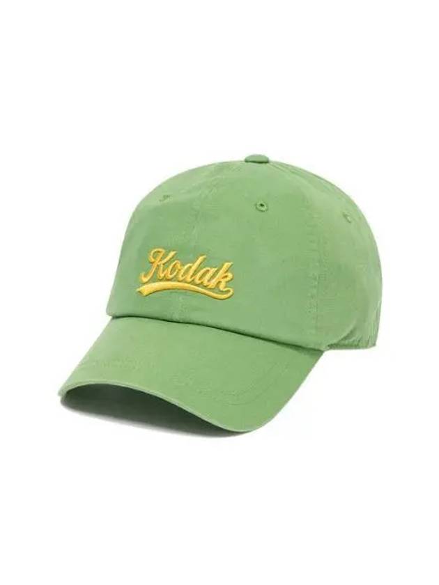 KODAK Apparel Lettering Relax Fit Ball Cap GREEN - KODO - BALAAN 1