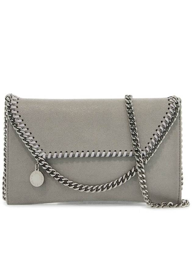 silver Falabella mini shoulder bag light gray - STELLA MCCARTNEY - BALAAN 2