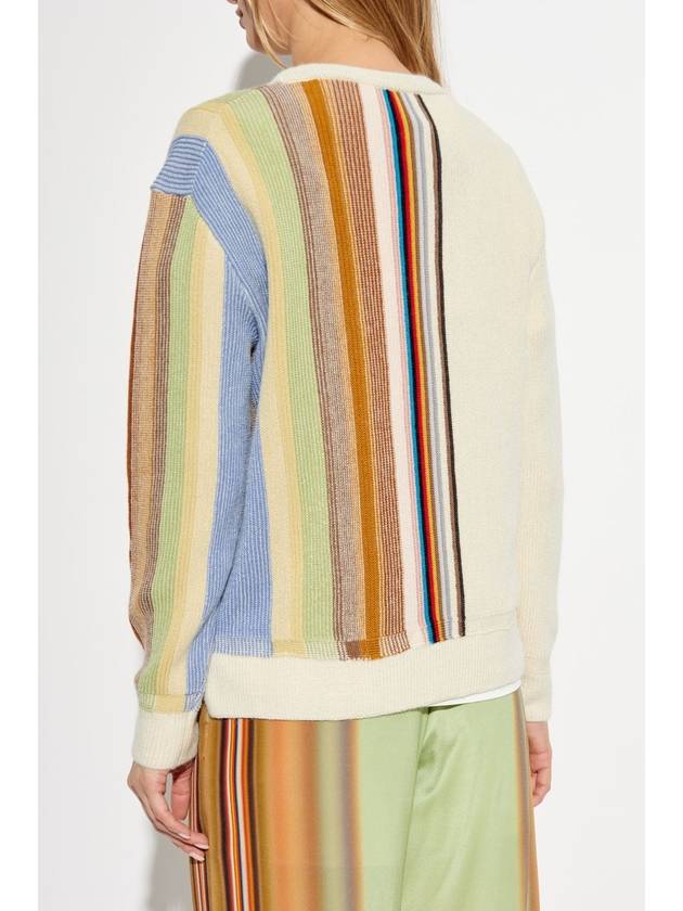 Paul Smith Sweater With Striped Pattern, Women's, Multicolour - PAUL SMITH - BALAAN 4