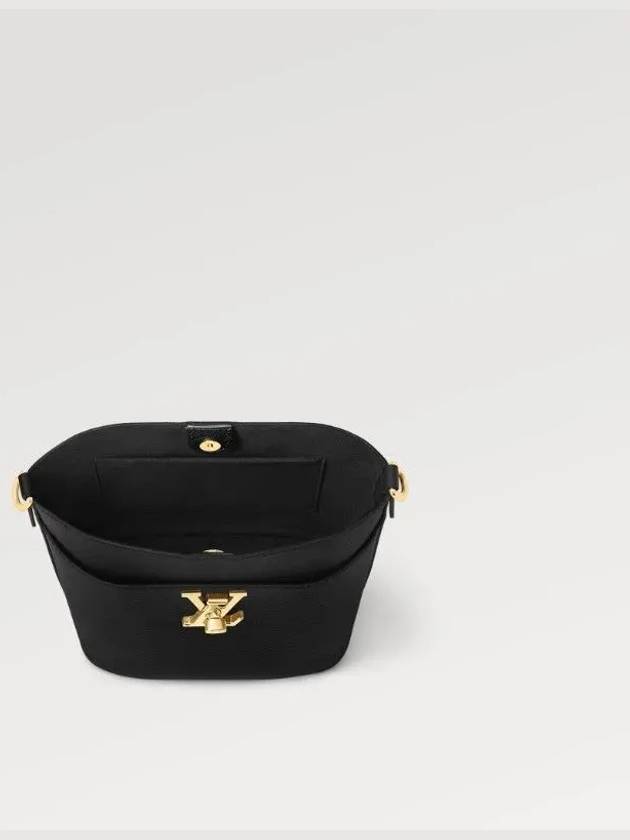 Lock And Walk Shoulder Bag Black - LOUIS VUITTON - BALAAN 4