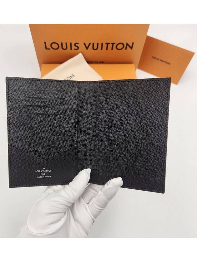 Monogram Eclipse Passport Wallet Black - LOUIS VUITTON - BALAAN 7