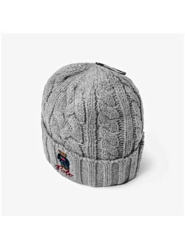 PC1035 032 bare cable knit beanie - POLO RALPH LAUREN - BALAAN 5