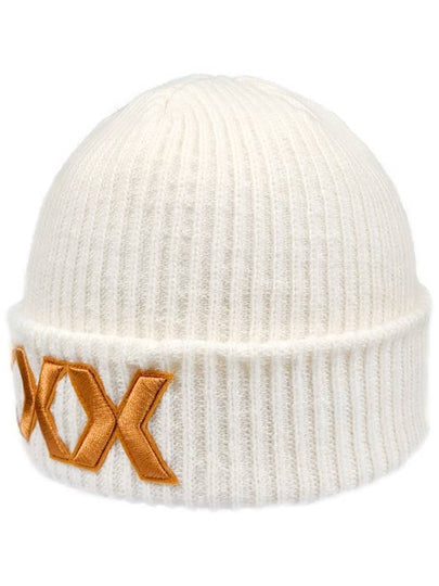 XXX WAPPEN KNITTED BEANIE IVORY - MEASPHERA - BALAAN 2