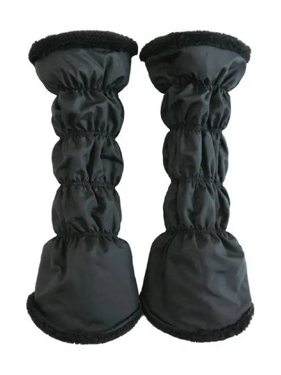 Pre order delivery on December 6th Padded banding leg warmers BLACK - MONBIRDIE GOLF - BALAAN 2