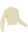 golf wear balloon sleeve sweater yellow - J JANE - BALAAN 3