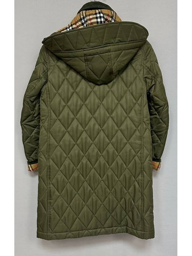 Dereham quilted long jacket 77 - BURBERRY - BALAAN 4