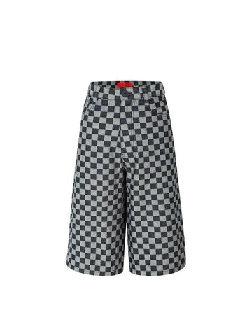 Checkered Cotton Pants - CONECTX - BALAAN 1