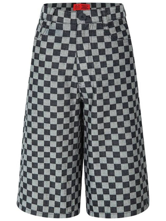 Checkered Cotton Pants - CONECTX - BALAAN 1