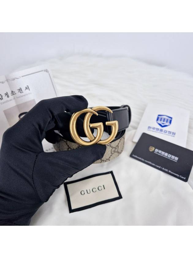 GG Marmont Men s Belt Black - GUCCI - BALAAN 3