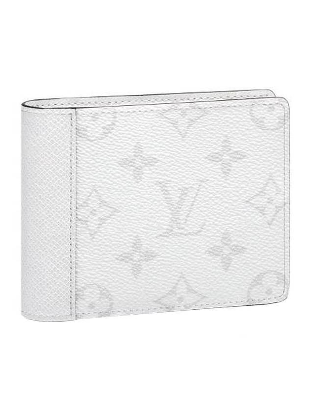 Monogram Multiple Half Wallet White - LOUIS VUITTON - BALAAN 1