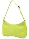 Le Bisou Pony-Hair Leather Shoulder Bag Neon Green - JACQUEMUS - BALAAN 3