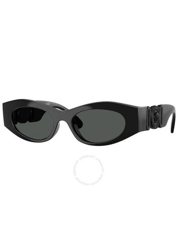 Versace Dark Grey Navigator Ladies Sunglasses VE4480U 536087 51 - VERSACE - BALAAN 1