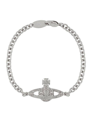 Mini Bath Relief Chain Bracelet Silver - VIVIENNE WESTWOOD - BALAAN 1