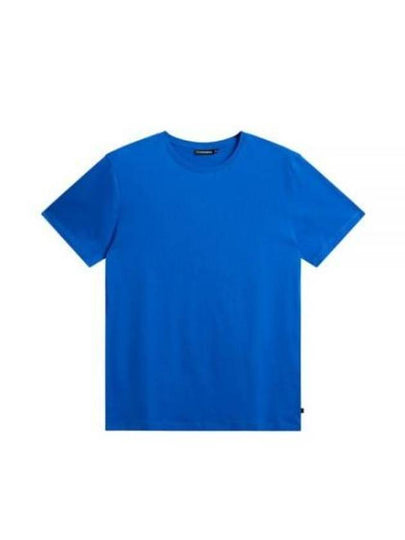 Sid Basic Short Sleeve T-Shirt Nautical Blue - J.LINDEBERG - BALAAN 2