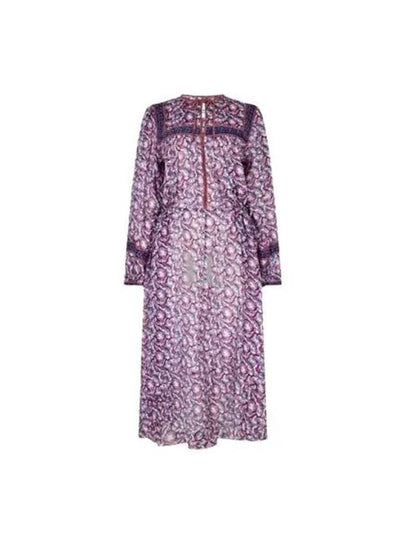 Greila Long Dress Purple - ISABEL MARANT - BALAAN 2