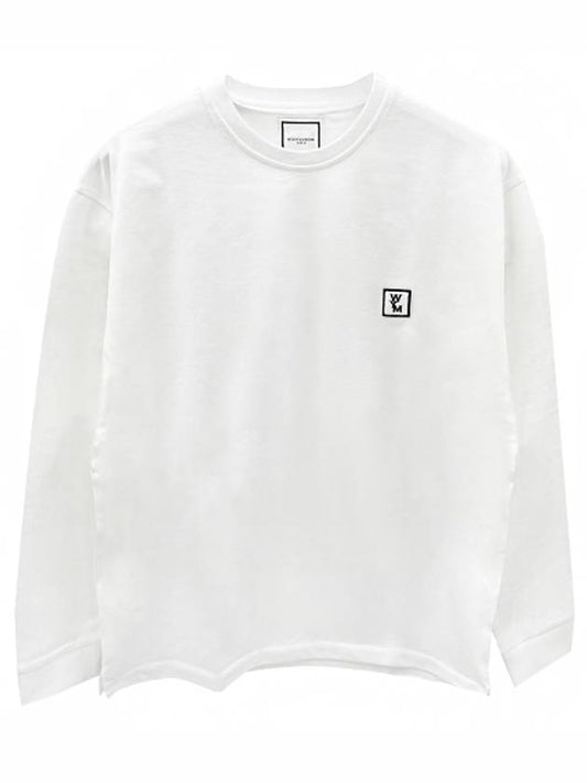 Men s back logo long sleeve t shirt white 201372 - WOOYOUNGMI - BALAAN 2