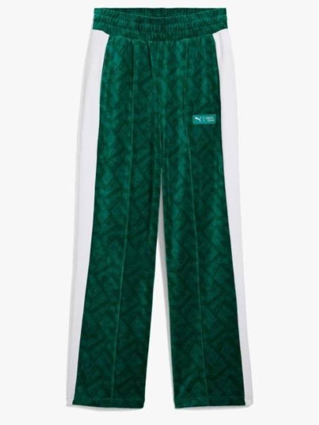 Squid Game T7 Iconic Straight Track Pants Green - PUMA - BALAAN 2