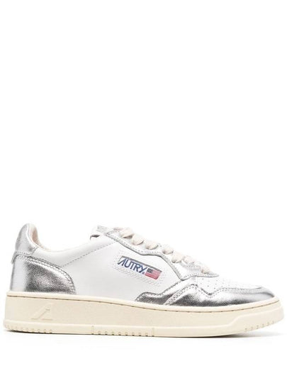 Medalist Silver Tab Low Top Sneakers White - AUTRY - BALAAN 2