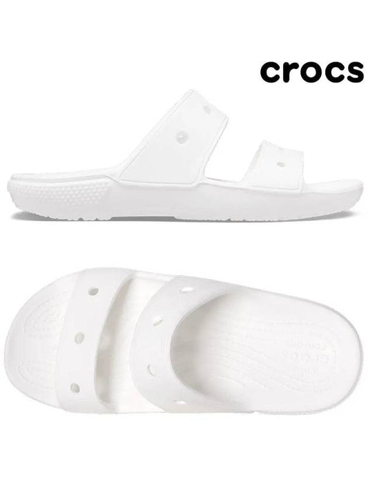 Slippers Classic Sandals White 206761 100 - CROCS - BALAAN 1