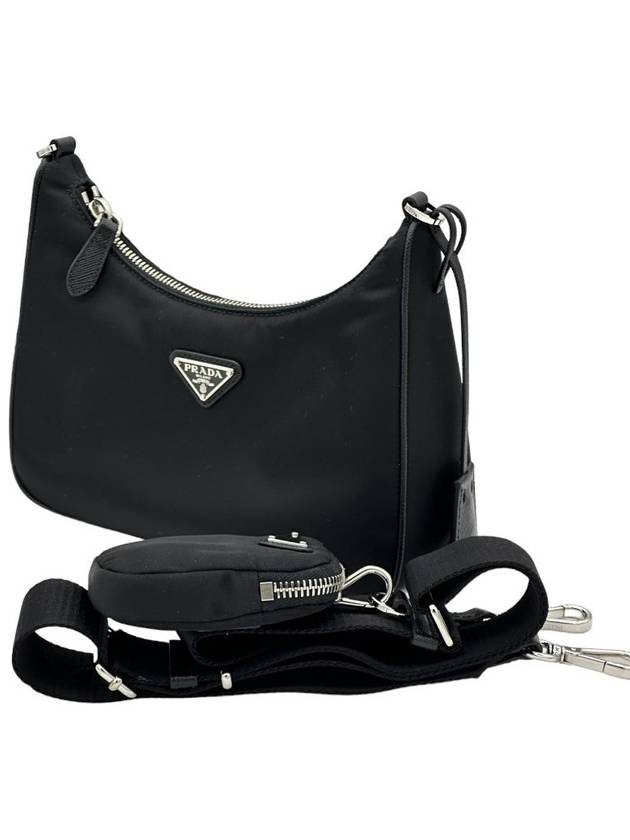 Re-Edition 2005 Re-Nylon Shoulder Bag Black - PRADA - BALAAN 8