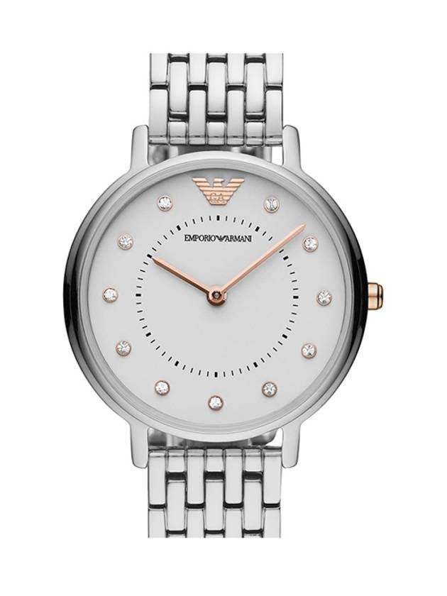 Women's Analog Quartz Steel Watch White - EMPORIO ARMANI - BALAAN 1