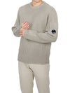 Full Rib Crew Neck Knit Top Beige - CP COMPANY - BALAAN 5