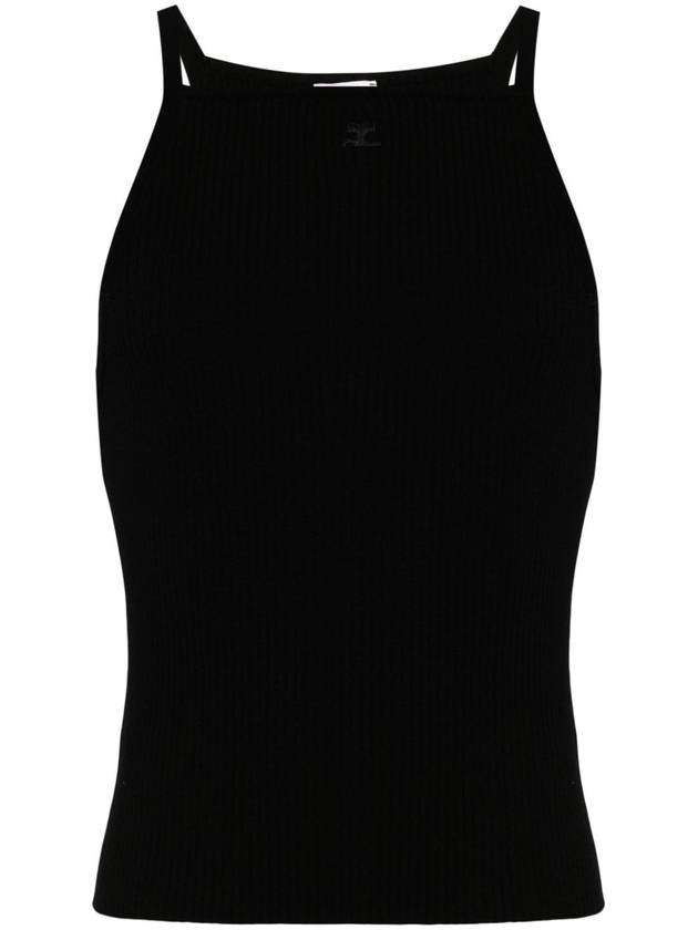 Courreges Top Black - COURREGES - BALAAN 1