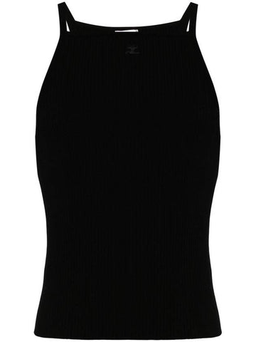 Courreges Top Black - COURREGES - BALAAN 1