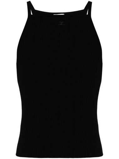 Courreges Top Black - COURREGES - BALAAN 1