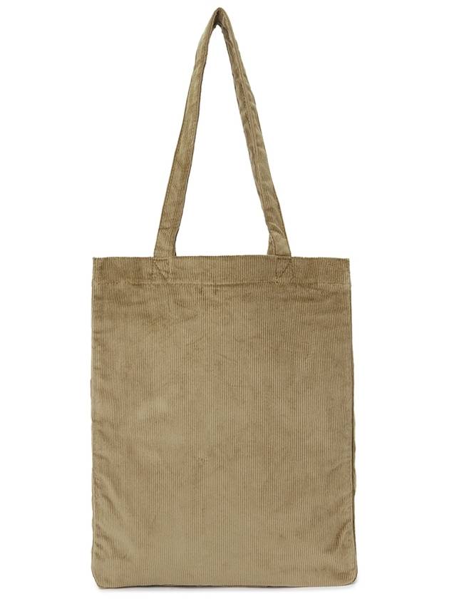 Lou Logo Vertical Tote Bag Camel - A.P.C. - BALAAN 5