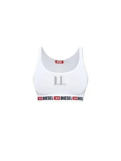 Logo Cotton Bra White - DIESEL - BALAAN 2