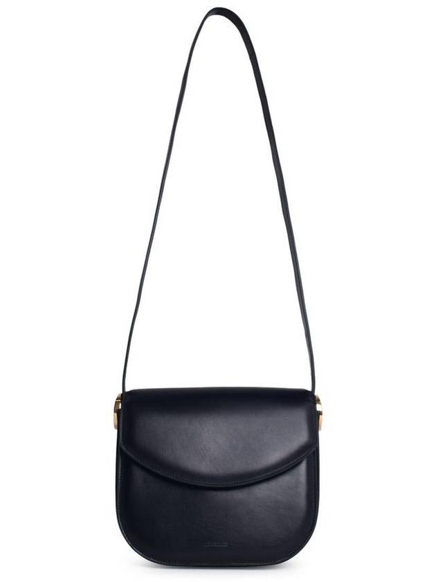 BLACK Padded leather Coin shoulder bag J07WG0055 P6569 001 - JIL SANDER - BALAAN 7