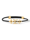 LV Iconic Flower Bracelet Gold Black - LOUIS VUITTON - BALAAN 2