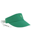 Golf Tennis Triangle Logo Sun Cap Visor Green - AVAVE - BALAAN 3