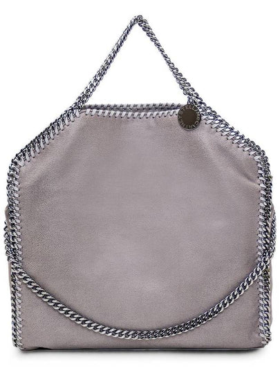 Silver Falabella Fold Over Tote Bag Light Gray - STELLA MCCARTNEY - BALAAN 2