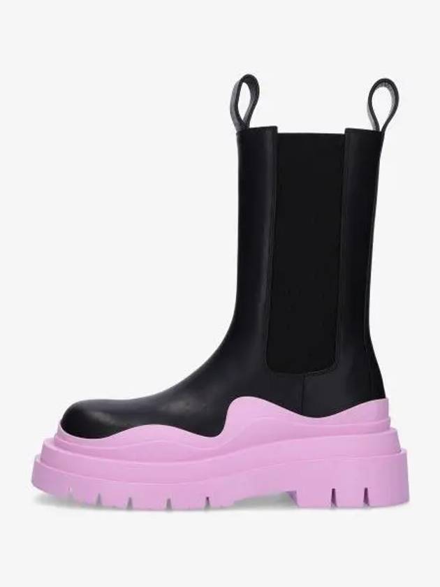 Tire Chelsea Boots Black Pink - BOTTEGA VENETA - BALAAN 2