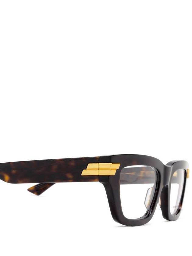 Eyewear Havana Bold Square Sunglasses Brown - BOTTEGA VENETA - BALAAN 4