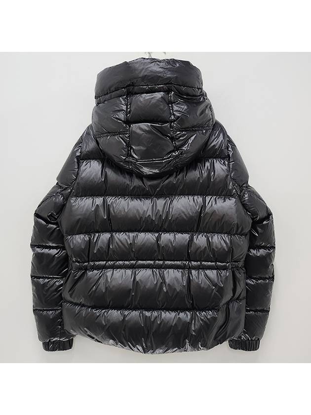 Women s Logo Patch BIRON Down Padded Short Jacket Black 1A00091 597WN 999 - MONCLER - BALAAN 2