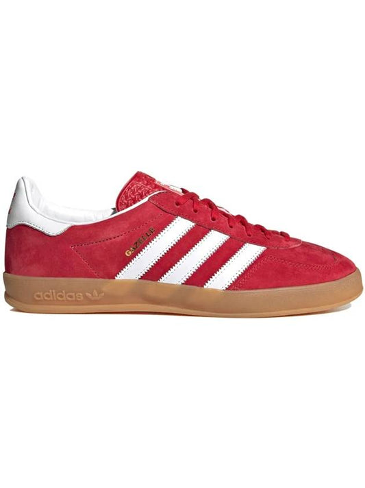 Gazelle Indoor Low Top Sneakers Red - ADIDAS - BALAAN 1
