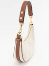 Triomphe Crochet Medium Ava Shoulder Bag Natural Tan - CELINE - BALAAN 6