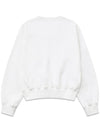 Tennis Court Sweatshirt Long Sleeve T-Shirt White - MACKY - BALAAN 3