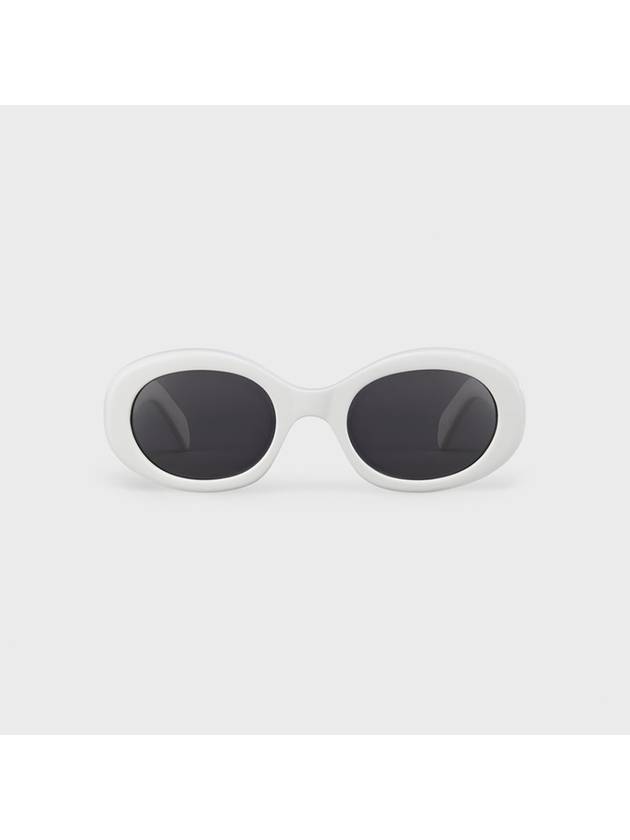 Eyewear Triomphe Acetate Sunglasses White - CELINE - BALAAN 2