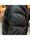 PROVINS logo patch down padded jacket black 1A00125 53279 999 - MONCLER - BALAAN 8