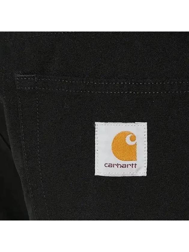 LANDON Logo Patch Half Pants Black I033280 8902 - CARHARTT - BALAAN 4