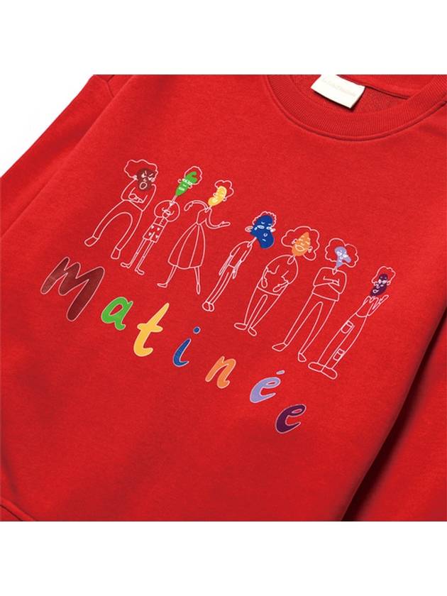 Brushed Options Matinee Family Sweat Shirts RED - LE SOLEIL MATINEE - BALAAN 4