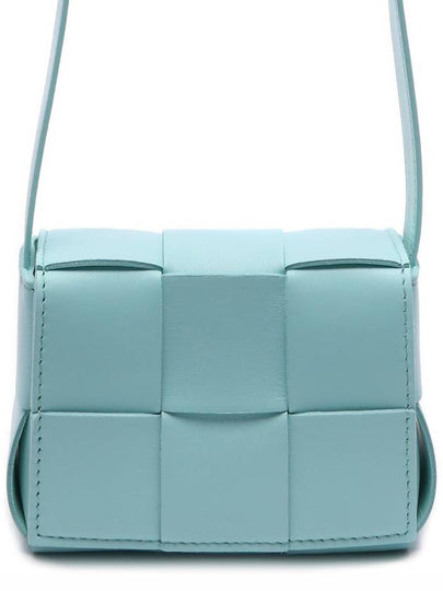 Intrecciato Cassette Small Cross Bag Celadon - BOTTEGA VENETA - BALAAN 2