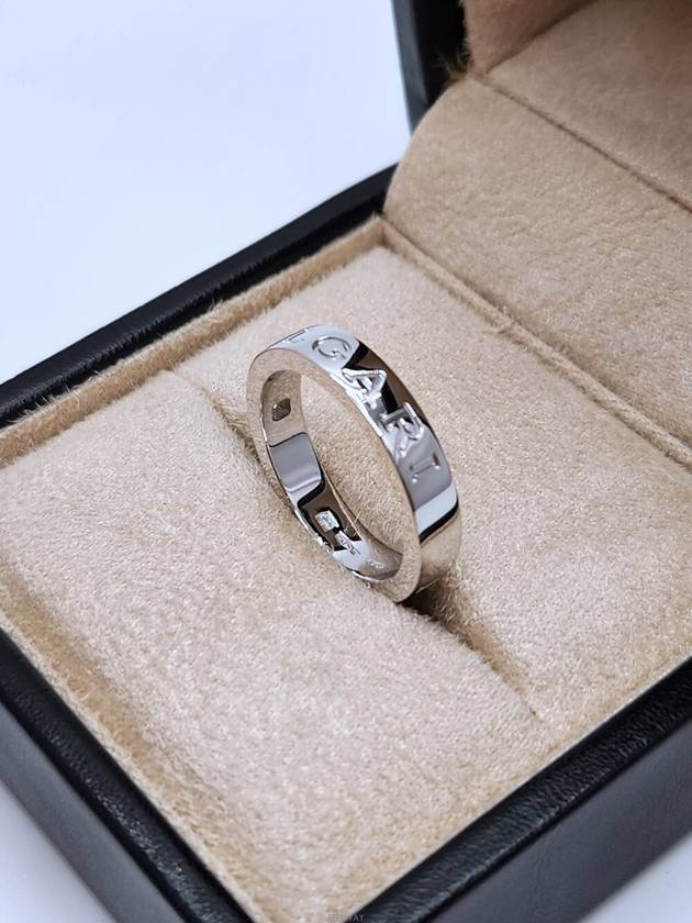 Daol Sangin Store New BB Ring 1P Diamond White Gold Condition A - BVLGARI - BALAAN 6