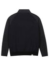 Men s Naglan Sleeve Knit Windproof Full Zip Up 2812GXKW GREY - BLACK&WHITE - BALAAN 2